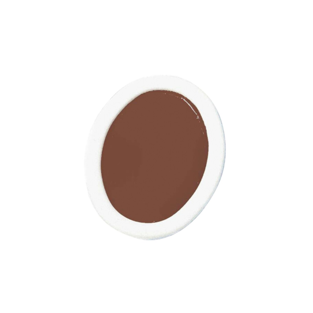 Prang Washable Watercolor Paint Refills, Plastic Oval Pan, Brown, 12 Ovals